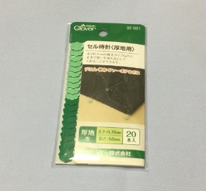 [테디베어 만들기 DIY 도구]두꺼운 털천도 고정 잘되는 수입 일본 크로바사 시침핀